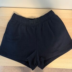 OAK + FORT Navy Women's Athletic Shorts